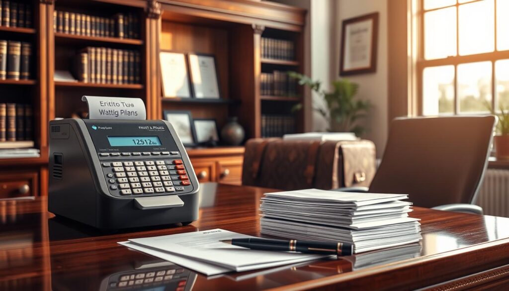 Do any solos or small firms have a postage meter?